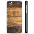 Ochranný kryt iPhone 5/5S/SE - Dřevo