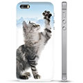 Pouzdro TPU iPhone 5/5S/SE - Kočka