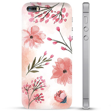 Hybridní pouzdro iPhone 5/5S/SE - Růžové květy