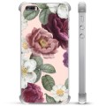 Hybridní pouzdro iPhone 5/5S/SE - Romantické květiny