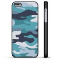 Ochranný kryt iPhone 5/5S/SE - Blue Camouflage
