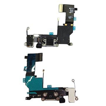 IPhone 5s nabíjecí konektor flex kabel - bílý