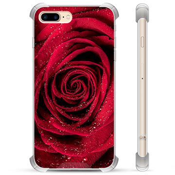 Hybridní pouzdro iPhone 7 Plus / iPhone 8 Plus - Růže