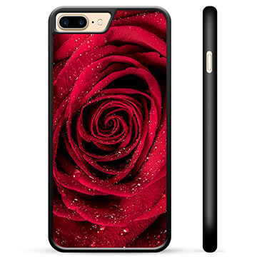 Ochranný kryt iPhone 7 Plus / iPhone 8 Plus - Růže
