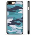 Ochranný kryt iPhone 7 Plus / iPhone 8 Plus - Blue Camouflage