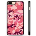 Ochranný kryt iPhone 7 Plus / iPhone 8 Plus - Růžová kamufláž