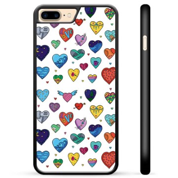 Ochranný kryt iPhone 7 Plus / iPhone 8 Plus - Hearts