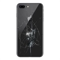 Oprava zadního krytu iPhone 8 plus - pouze sklo - černá