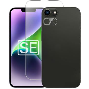 iPhone 16e 2-v-1 Sada Ochranného Tvrzeného Skla Obrazovky a Čočky Fotoaparátu