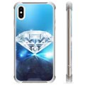 Hybridní pouzdro iPhone X / iPhone XS - Diamant