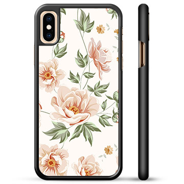 Ochranný kryt iPhone X / iPhone XS - Květinový