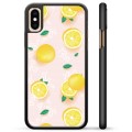 Ochranný kryt iPhone X / iPhone XS - Citronový vzor