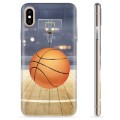 Pouzdro TPU iPhone X / iPhone XS - Basketball