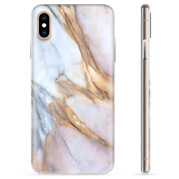 Pouzdro TPU iPhone XS Max - Elegant Mramor