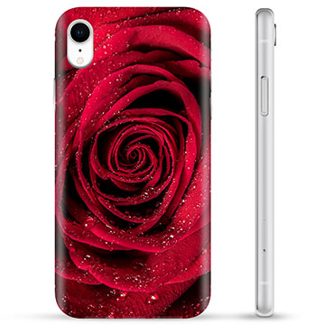 Pouzdro TPU iPhone XR - Růže
