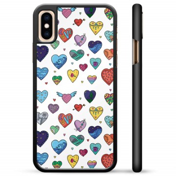 Ochranný kryt iPhone X / iPhone XS - Hearts