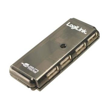 LogiLink UH0001A 4portový Rozbočovač USB 2.0 - Černý