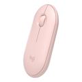 Logitech Pebble M350 Optická bezdrátová myš - Růžový