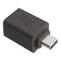 Adaptér Logitech USB-C Šedo-černý