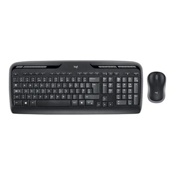 Sada Klávesnice a Myši Logitech Wireless Desktop MK330 - Černá