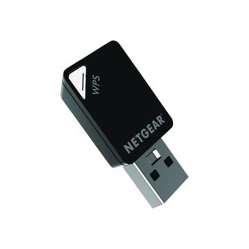 Netgear A6100 AC600 Dvoupásmový WiFi USB Mini Adaptér - Černý