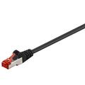 Goobay CCA Síťový Kabel RJ45 S/FTP CAT 6 - 5m - Černá