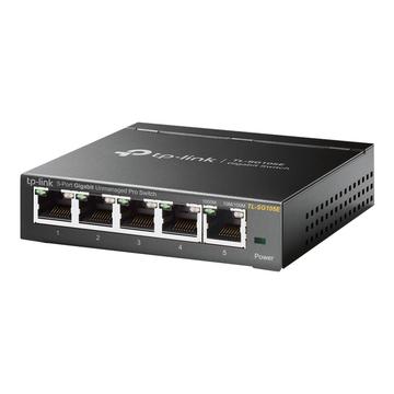 TP-Link TL-SG105E 5portový Gigabit Easy Smart Switch - Černý