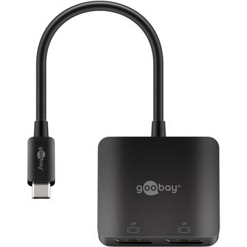 USB-C™ adaptér pro 2x DisplayPort