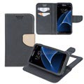 Smart & Fancy Universal Smartphone Peněženka - 5,5 " - Black / Beige