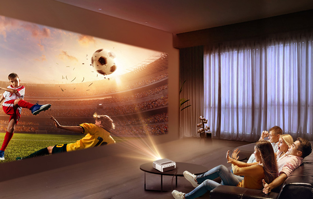 Byintek K18 Smart Projector - Full HD, Android OS